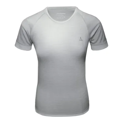 Merino Sport Shirt 1/2 Arm W grau