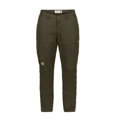 Karla Pro Winter Trousers W Regular grün