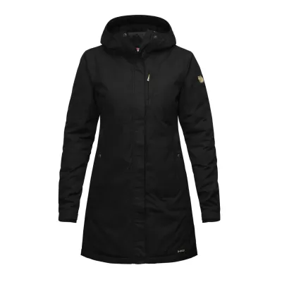 Kiruna Padded Parka W schwarz