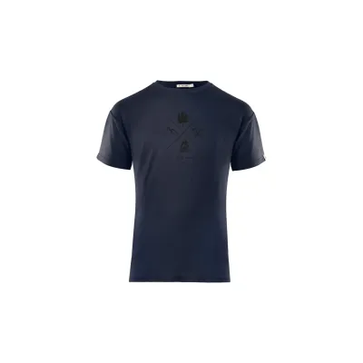 Lightwool Classic Tee X Print Men blau