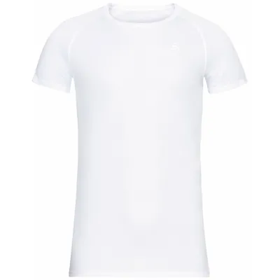 Active F-Dry Light Eco Bl Top Crew Neck S/S Men weiß