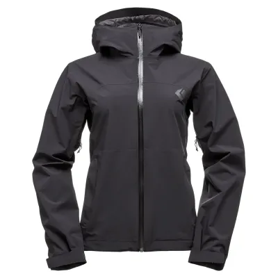 StormLine Stretch Rain Shell Women schwarz