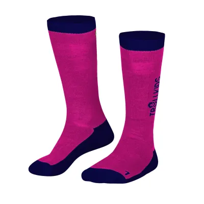 Ski Socks lila